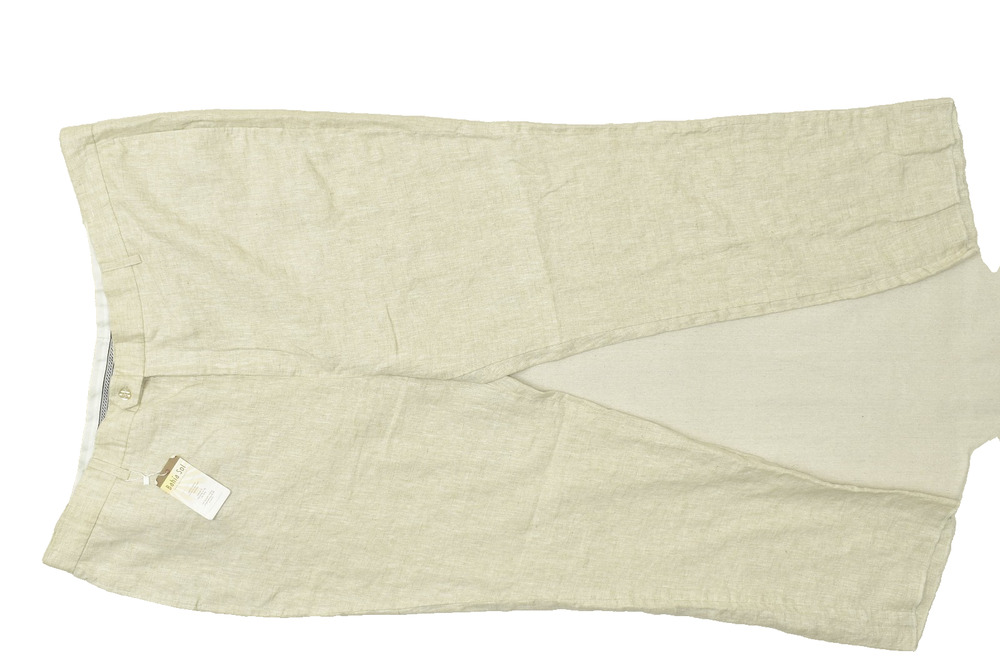 NEW Bahia Sol Men's Linen Drawstring Pants Size 34x32 Tailored Fitn